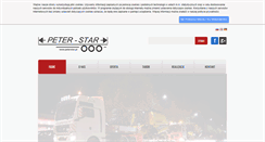 Desktop Screenshot of peterstar.pl